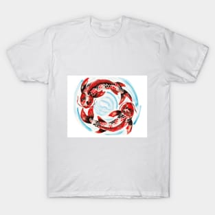 Watercolor - Koi fish T-Shirt